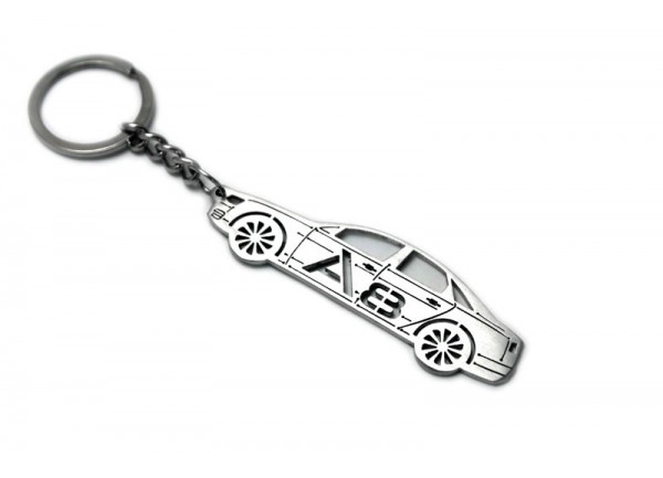 Keychain Audi A8 D4 2010-2017 - (type STEEL)